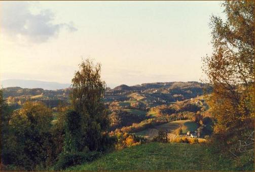 Blick auf Eichberg vom Pronintsch