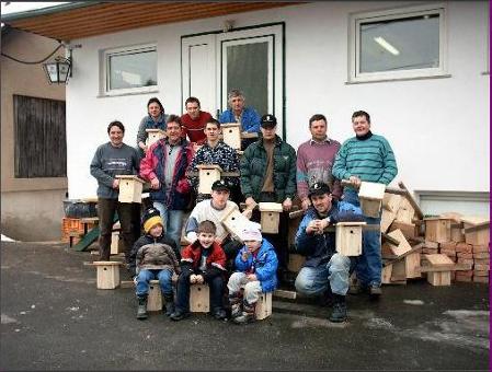 Nistkasten-Bau - Bergwacht Leutschach