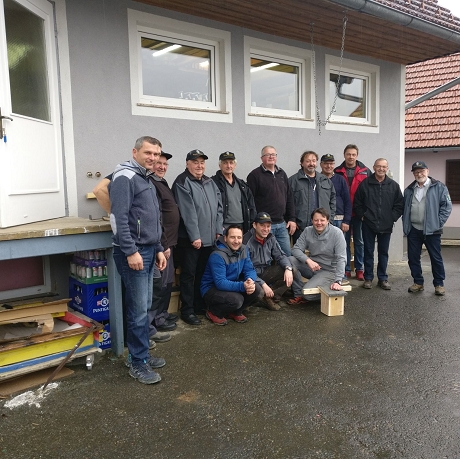 Nistksten-Bau 2018- Bergwacht Leutschach - Klick zum Vergrößern